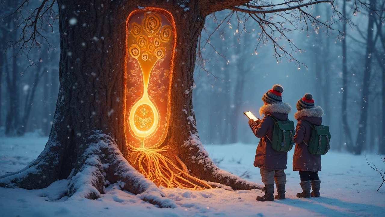 Роль коры, снега и укрытия