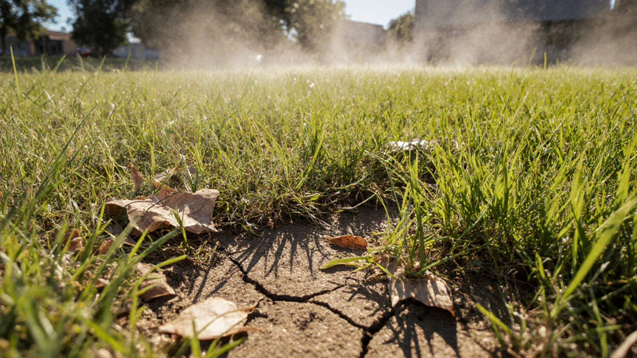 Что происходит с газоном без полива? Последствия и как их избежать