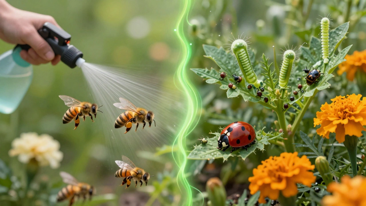 Баланс между химической обработкой и экологичными методами защиты растений.