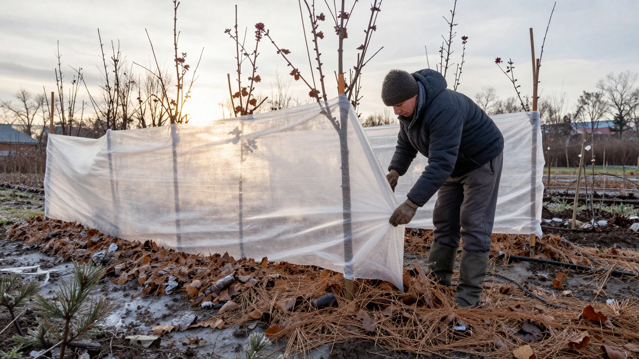 Как укрыть растения от мороза: пошаговая инструкция для сада и огорода