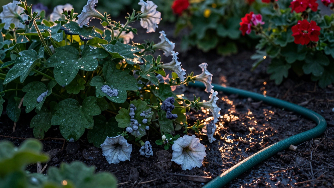 Почему цветы нельзя поливать вечером - правильное время полива для здоровых растений