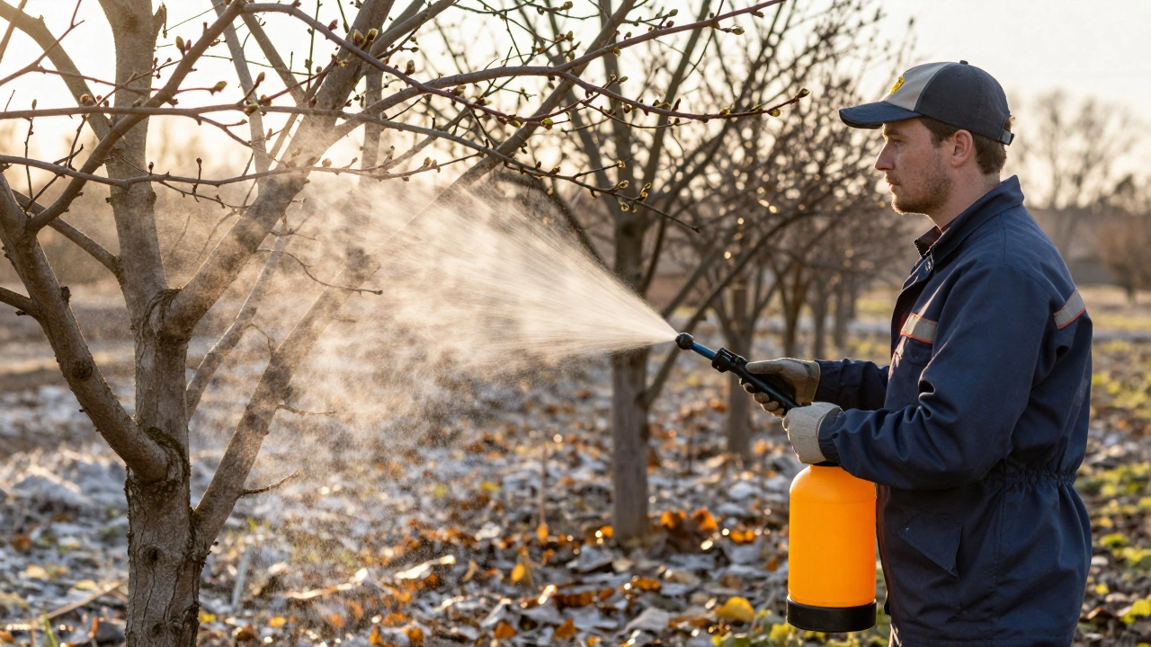 Чем брызгать сад от вредителей: эффективные средства и когда применять