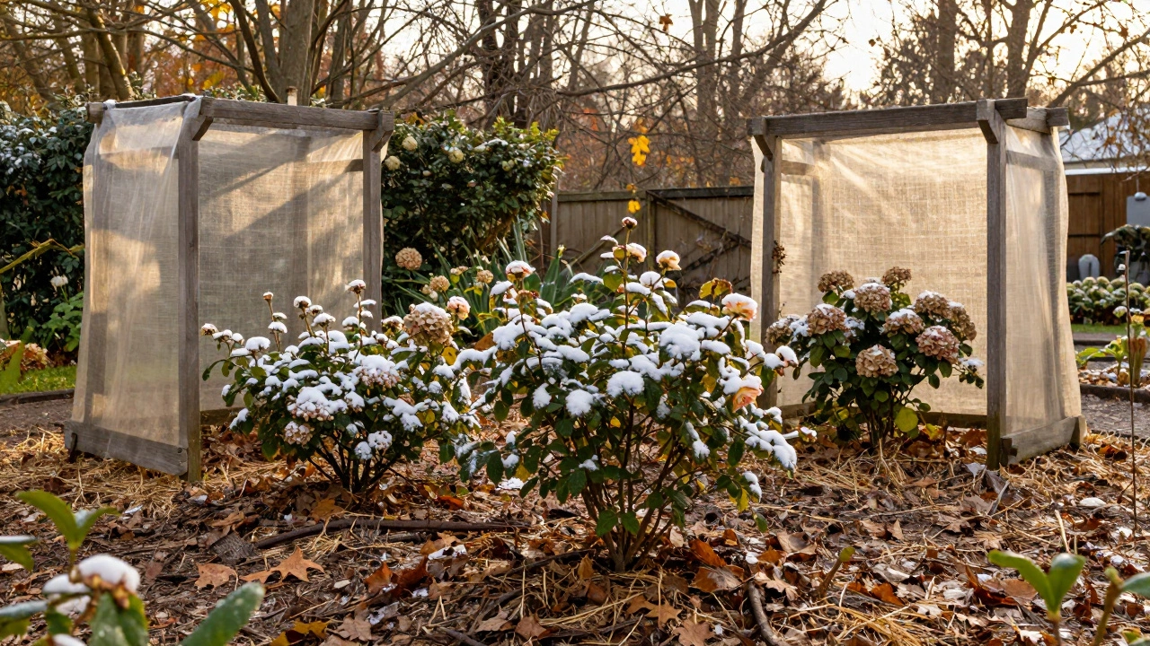 Как растения защищаются от морозов: практические способы укрытия в саду